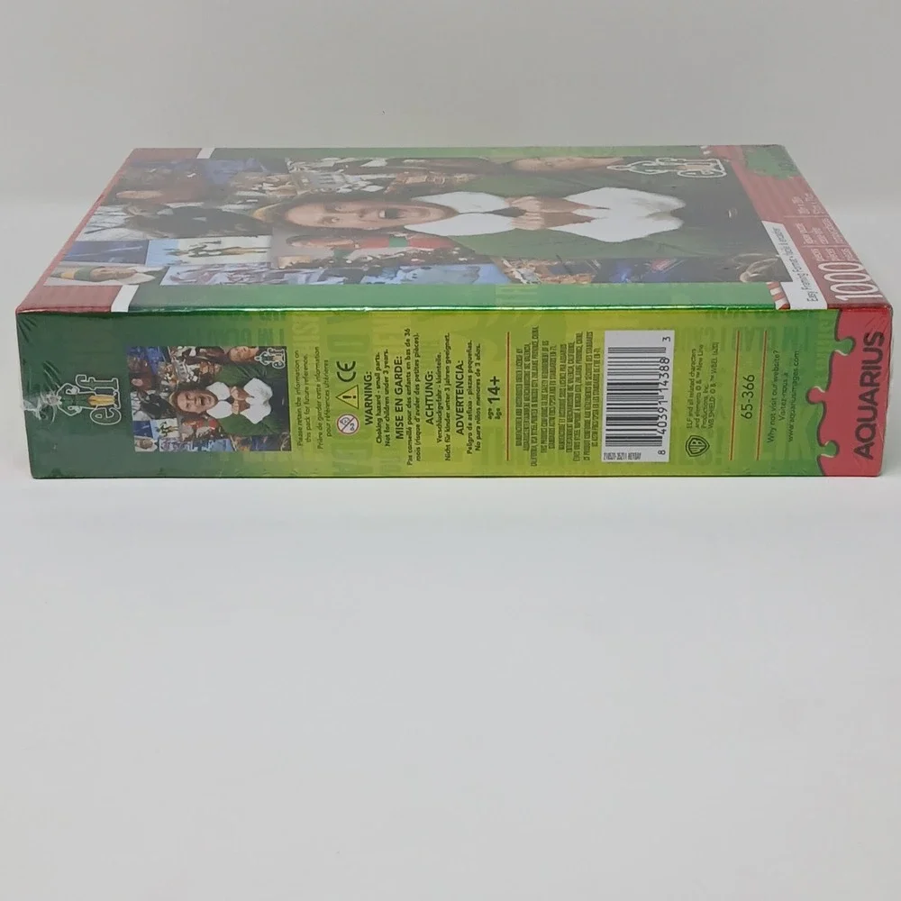 Aquarius‎ Elf 1000 Piece Christmas Puzzle  NEW  SEALED